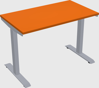 Single motor electric desk