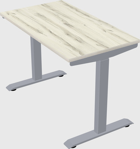 Single motor electric desk