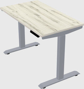 Single motor electric desk