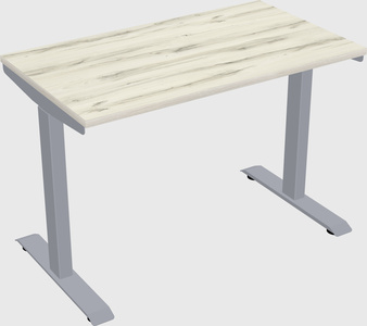 Single motor electric desk