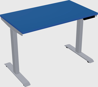 Single motor electric desk