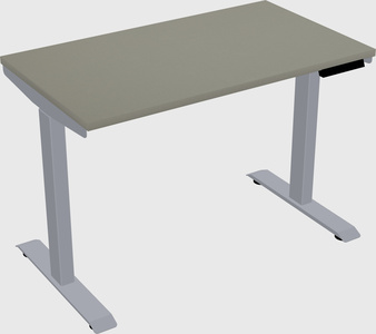Single motor electric desk