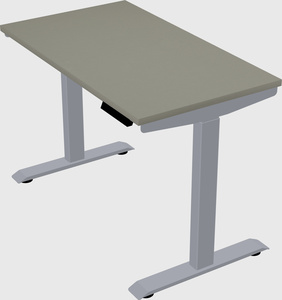 Single motor electric desk