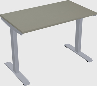 Single motor electric desk