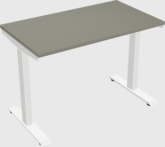 Single motor electric desk