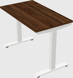 Single motor electric desk