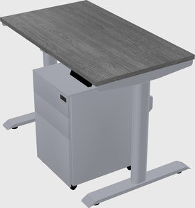 Dual motor electric desk