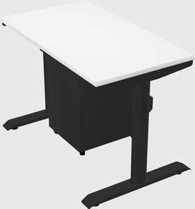 Dual motor electric desk
