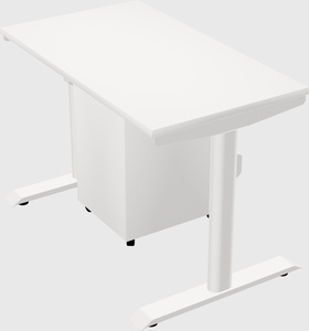 Dual motor electric desk