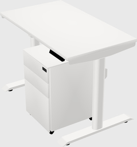 Dual motor electric desk