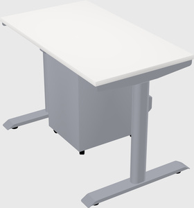 Dual motor electric desk