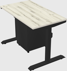 Dual motor electric desk