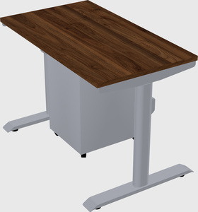 Dual motor electric desk