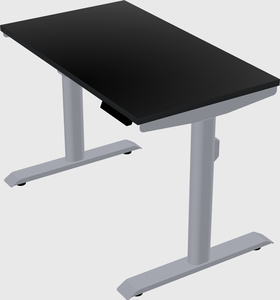 Dual motor electric desk