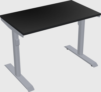 Dual motor electric desk