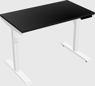 Dual motor electric desk