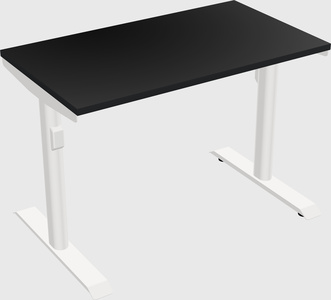 Dual motor electric desk