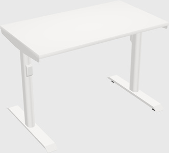 Dual motor electric desk