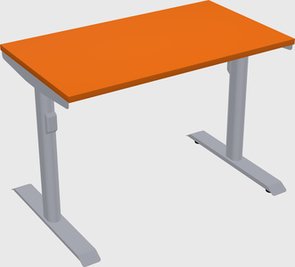 Dual motor electric desk