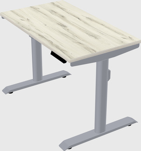 Dual motor electric desk