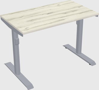 Dual motor electric desk