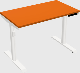 Dual motor electric desk