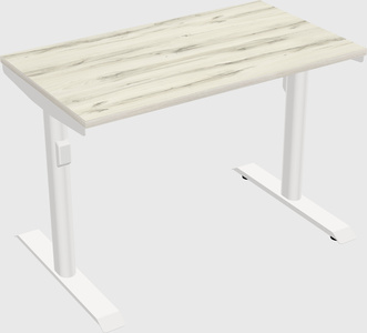 Dual motor electric desk