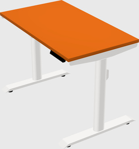 Dual motor electric desk