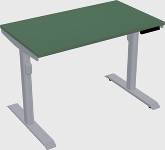 Dual motor electric desk