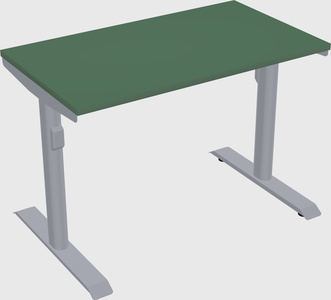 Dual motor electric desk
