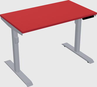 Dual motor electric desk