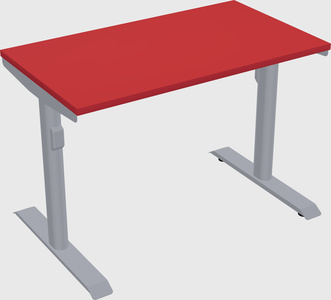 Dual motor electric desk