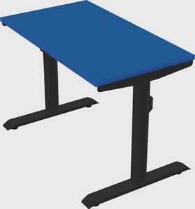 Dual motor electric desk
