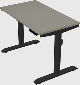 Dual motor electric desk