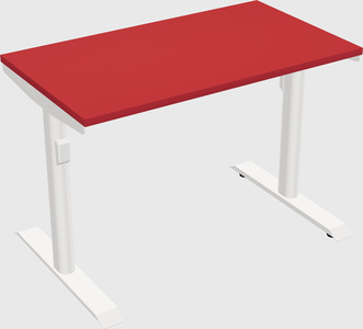 Dual motor electric desk