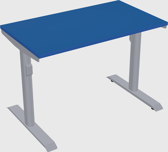 Dual motor electric desk