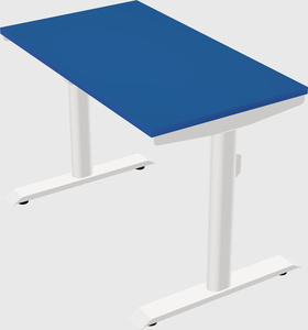 Dual motor electric desk