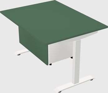 Single motor electric desk