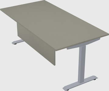 Single motor electric desk
