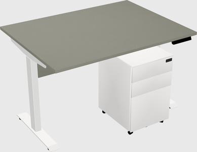Single Motor Electric Desk