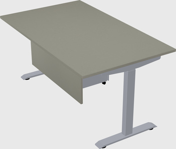 Single motor electric desk