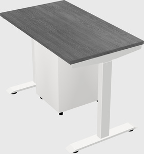 Single motor electric desk