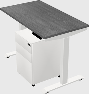 Single motor electric desk