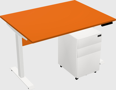 Single Motor Electric Desk