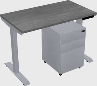 Single motor electric desk