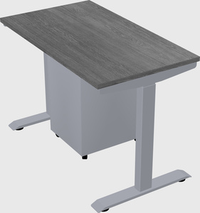 Single motor electric desk