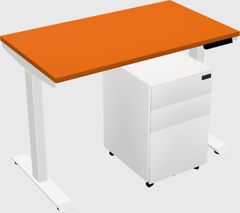 Single Motor Electric Desk