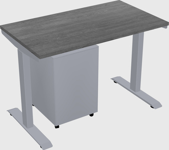Single motor electric desk