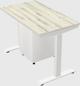 Single motor electric desk
