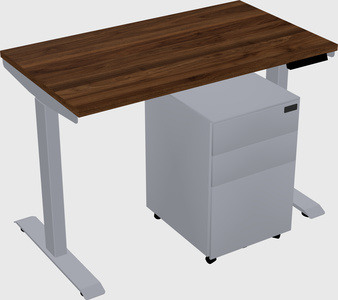 Single motor electric desk